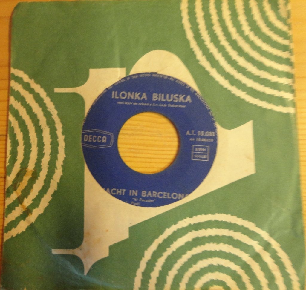Ilonka Biluska > Nacht in Barcelona, Ophalen of Verzenden, Gebruikt, 7 inch, Pop