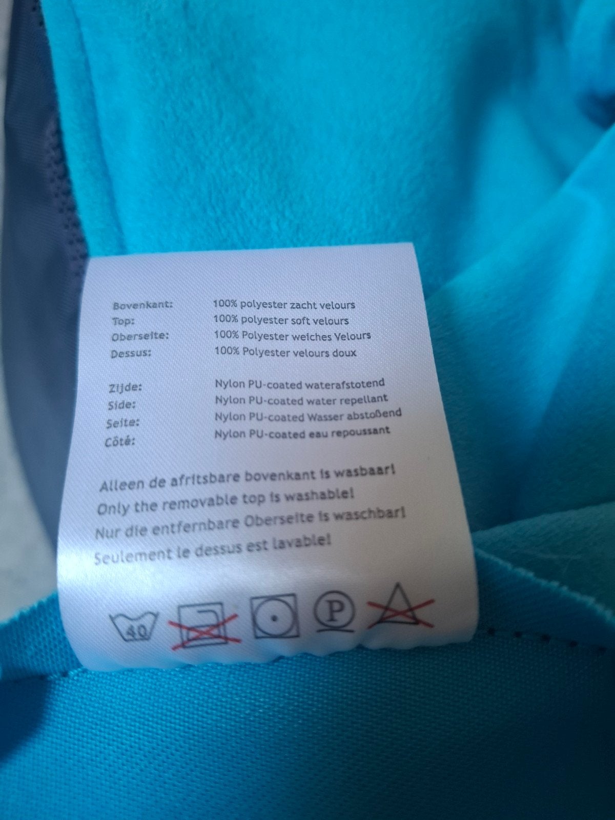 baby peuter zitzak sit & joy, Ophalen of Verzenden, Zo goed als nieuw