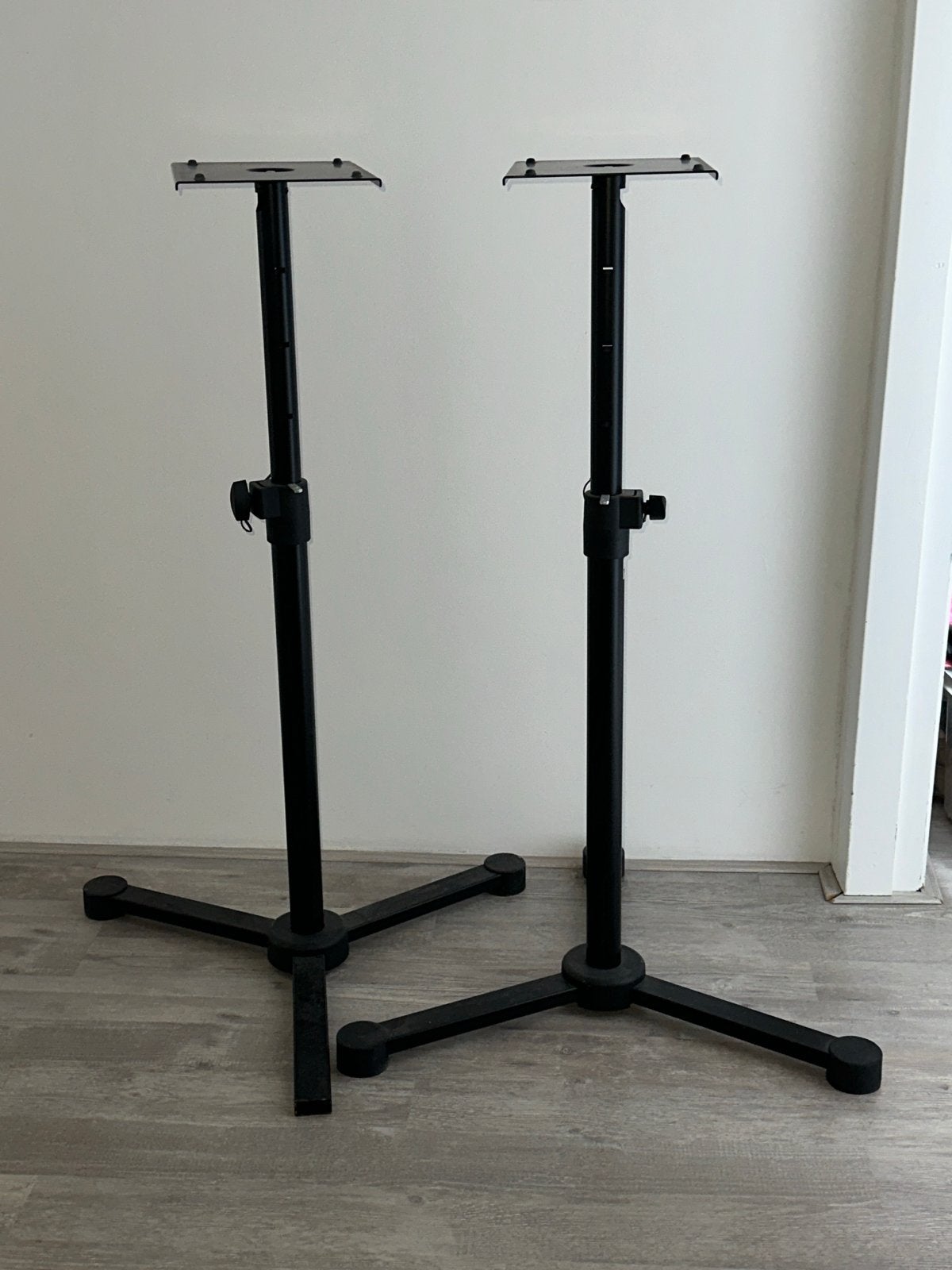 König & Meyer luidspreker standaards (set van 2), Ophalen, Gebruikt, Instrumentstandaard, Speaker