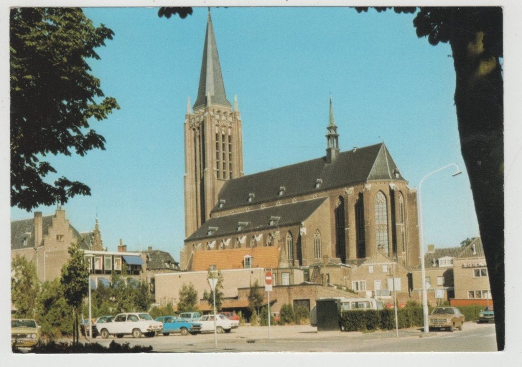 Venray Basiliek Sint Petrus Banden Kerk 1985 gelopen Auto's, Verzenden, 1980 tot heden, Ongelopen, Limburg