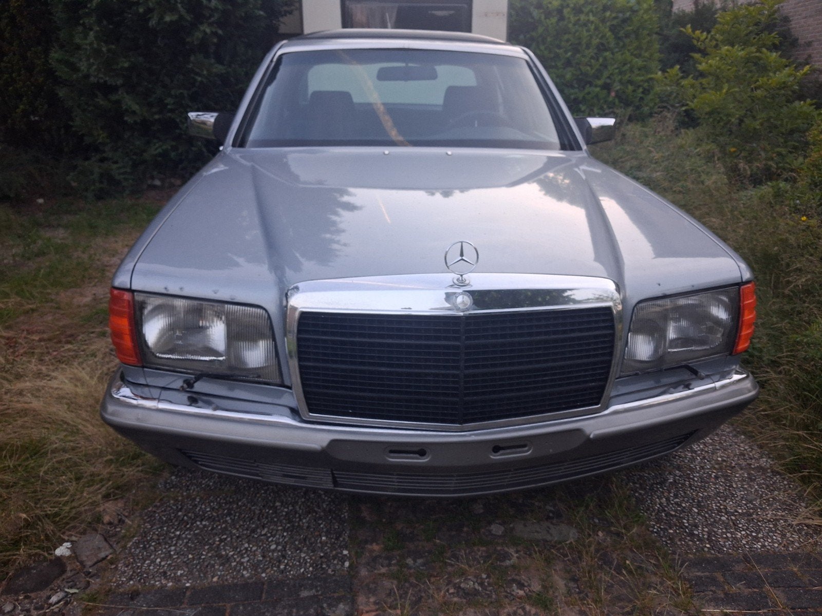 Originele Mercedes 280SE (w126) Silberblau Unieke opties, Auto's, Oldtimers, Automaat, Achterwielaandrijving, Mercedes-Benz, Particulier