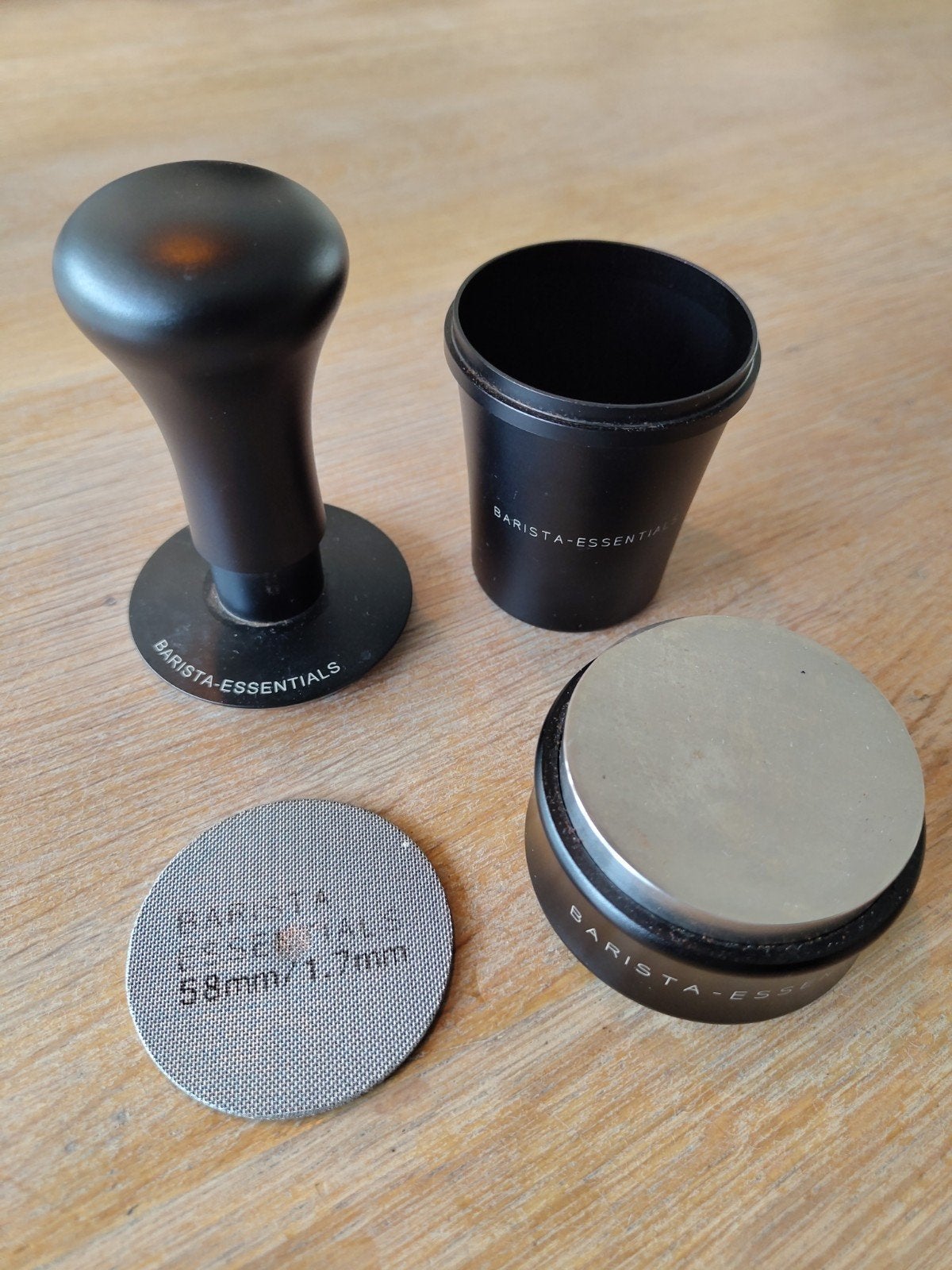 Barista Essentials espresso Accessoires Set, Witgoed en Apparatuur, Ophalen of Verzenden, Zo goed als nieuw