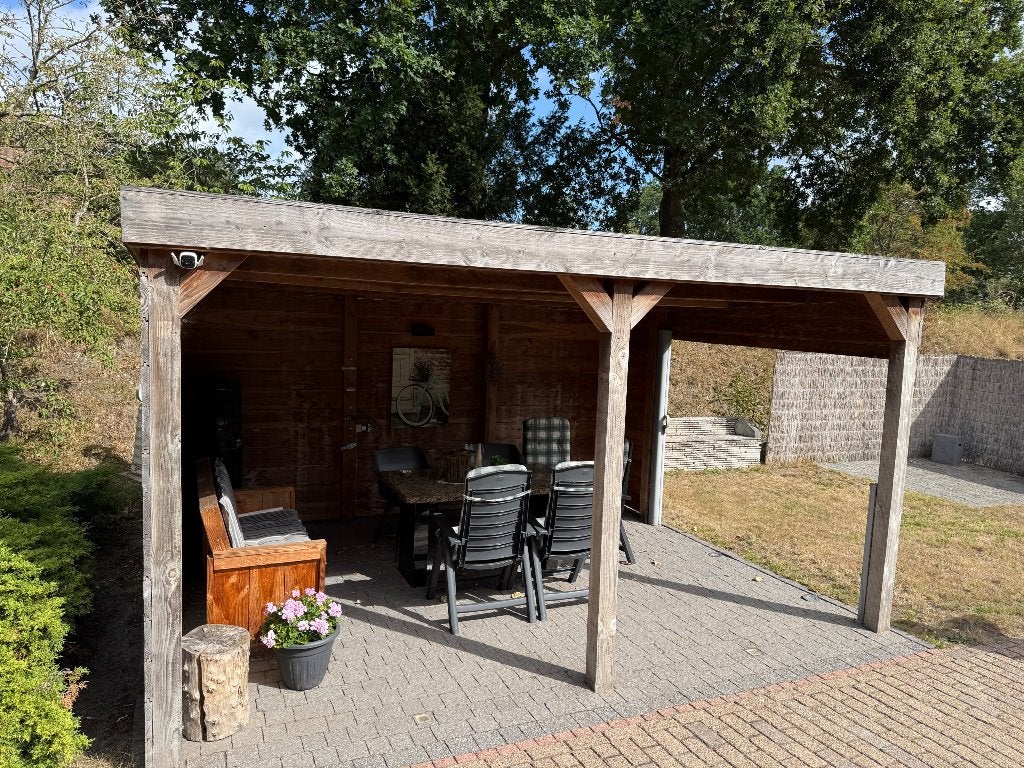 Douglas houten overkapping, Ophalen, Gebruikt, Veranda