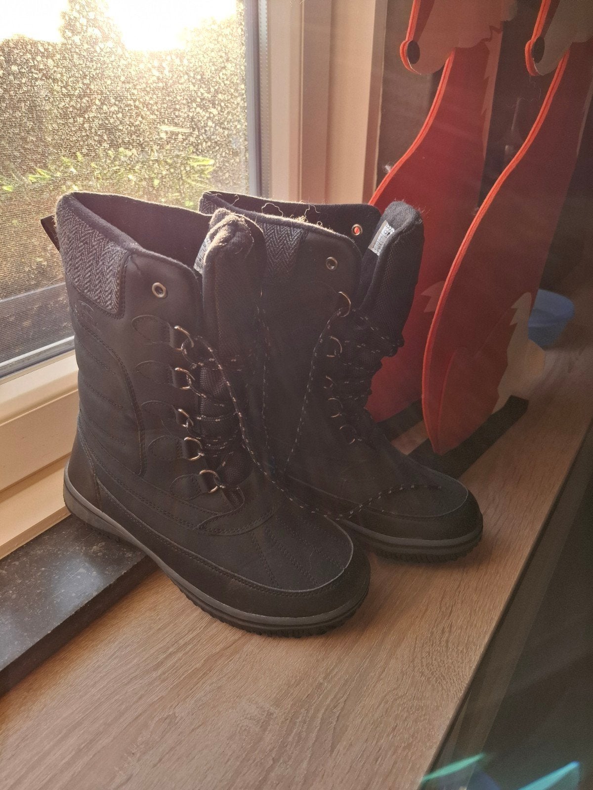 O'NEILL dames boots snowboots maat 39 nieuwstaat, Zwart, Snowboots, Ophalen of Verzenden, Zo goed als nieuw