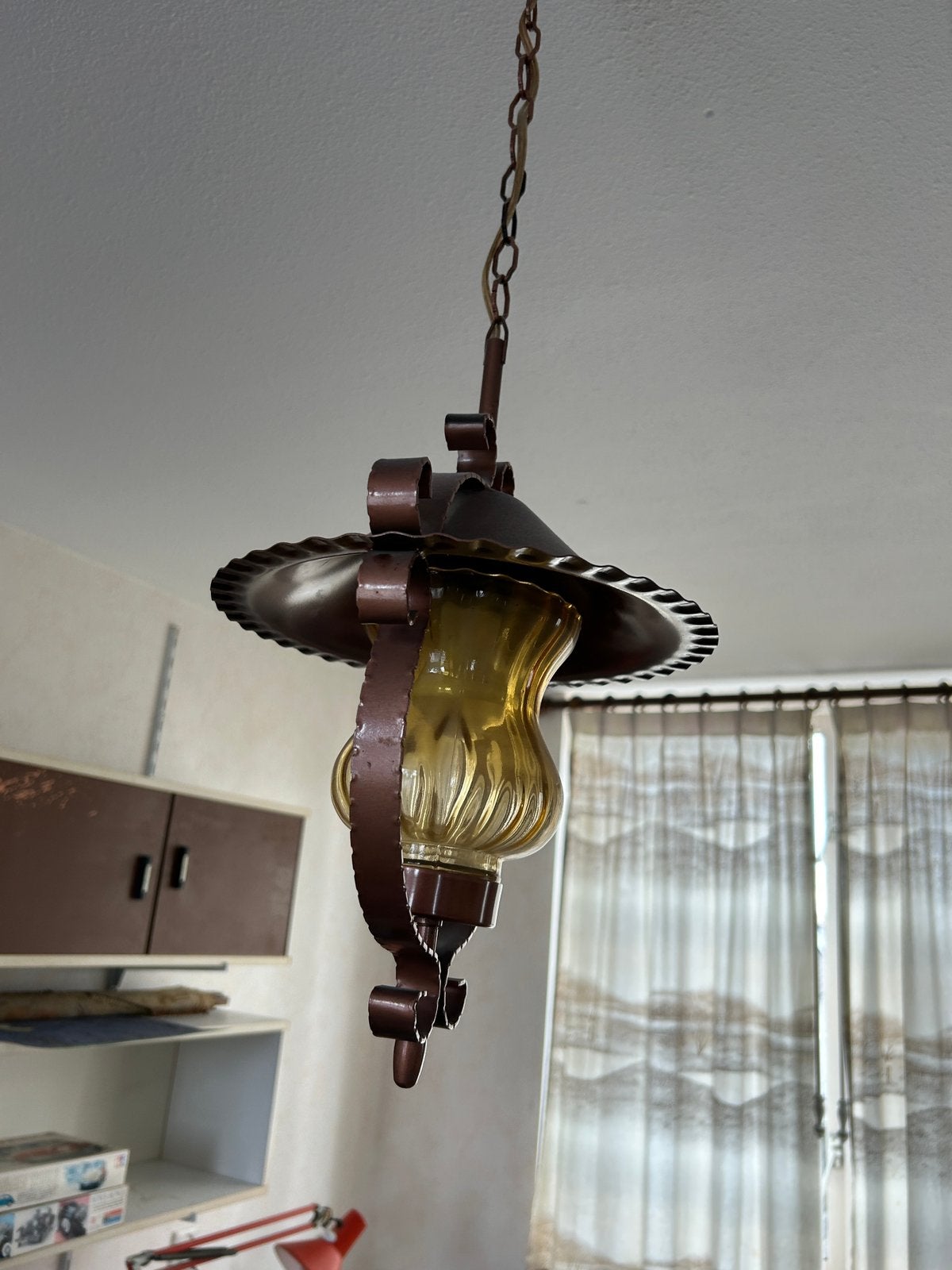 Oud maar mooi en goedwerkend lampje, Ophalen of Verzenden