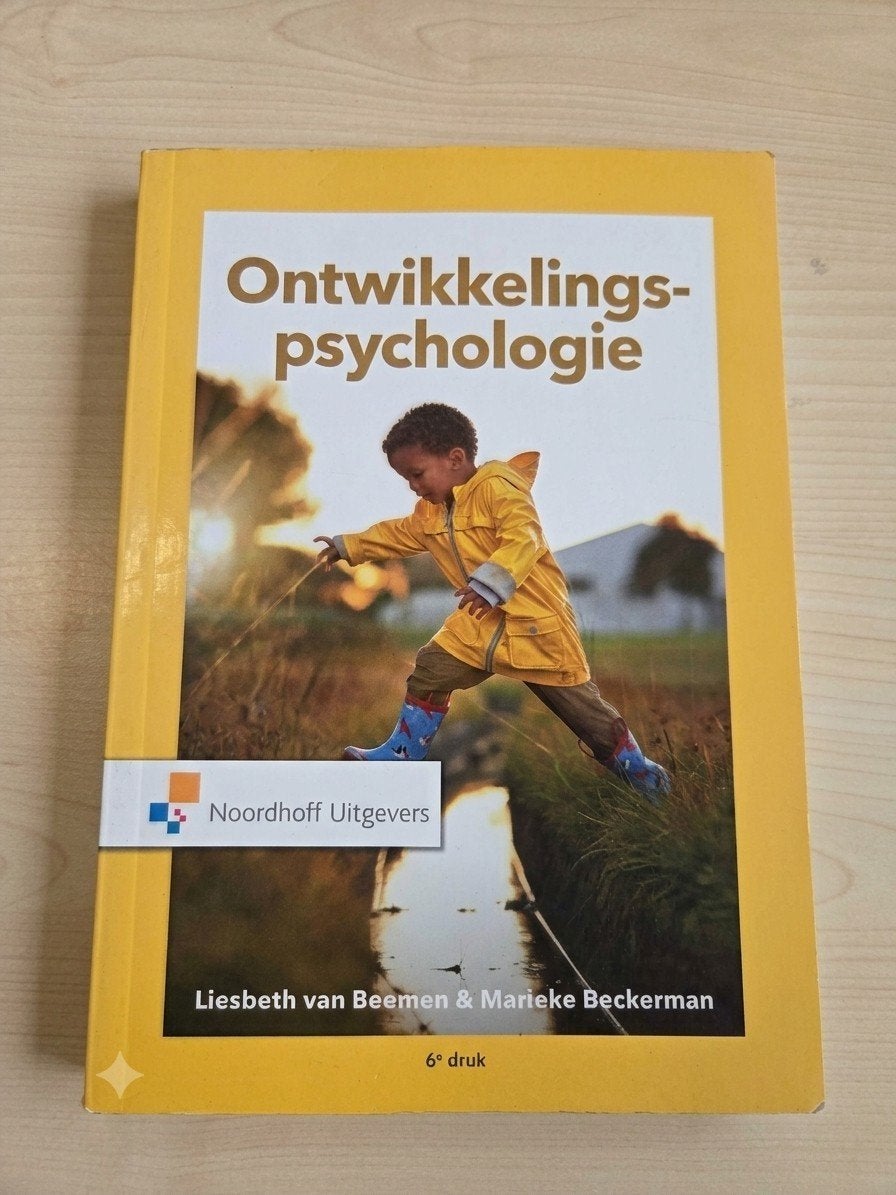 Ontwikkelingspsychologie - Liesbeth van Beemen, Liesbeth van Beemen & Marieke Beckerman, Zo goed als nieuw, Gamma, HBO