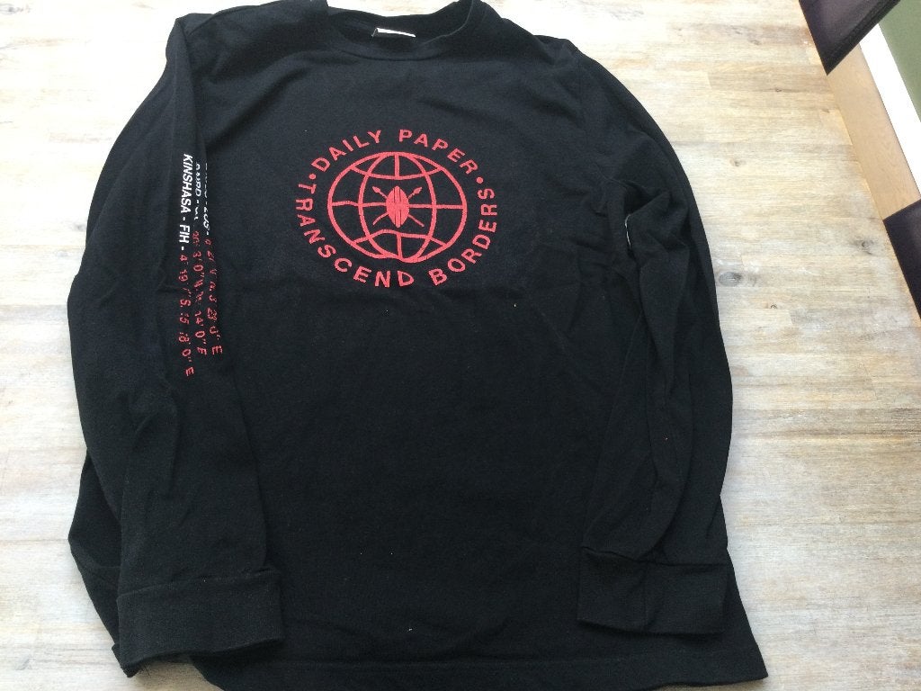 Daily Paper Longsleeve, Zwart, Maat 56/58 (XL), Ophalen of Verzenden, Daily Paper