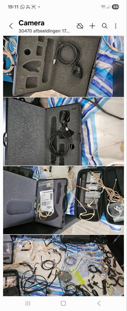 Draadloos microfoon en.en   headset Sennheiser, Muziek en Instrumenten, Microfoons, Ophalen, Zo goed als nieuw, Overige typen