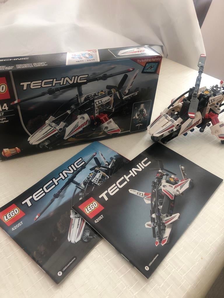 Lego Technic Ultralight Helikopter 42057, Kinderen en Baby's, Speelgoed | Duplo en Lego, Gebruikt, Compleet, Lego, Ophalen of Verzenden