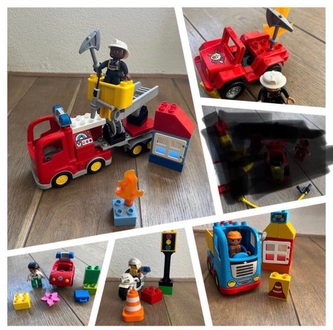LEGO DUPLO sets (5), Kinderen en Baby's, Ophalen of Verzenden, Zo goed als nieuw, Duplo