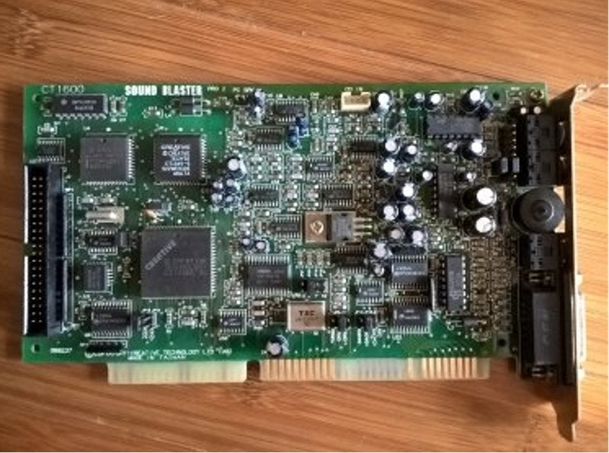 Creative Soundblaster Pro 2 ISA, Computers en Software, Ophalen of Verzenden