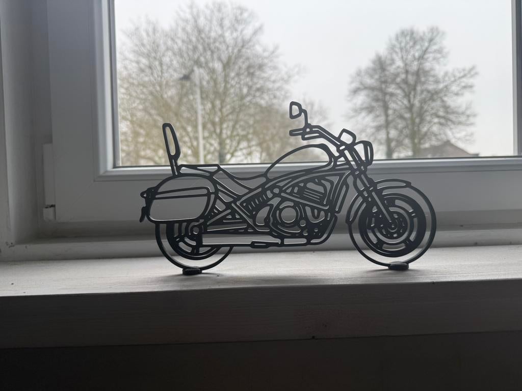 Kawasaki Vulcan S met koffers 2018 motor decoratie, Ophalen of Verzenden, Nieuw