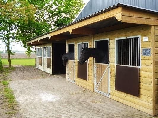 Paardenstal model Dallas, aanpassingen mogelijk, Dieren en Toebehoren