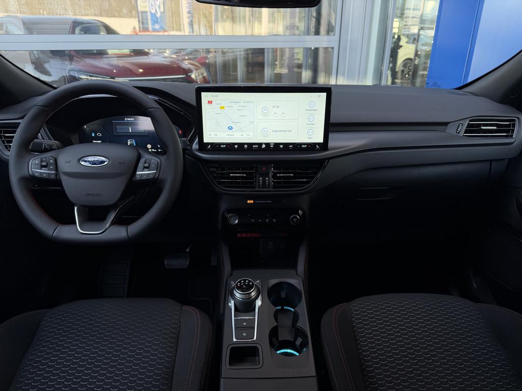 Ford Kuga 2.5 PHEV ST-Line | Trekhaak wegkl. | Driver ass. P, 12 maanden, Zwart, 4 cilinders, Bedrijf