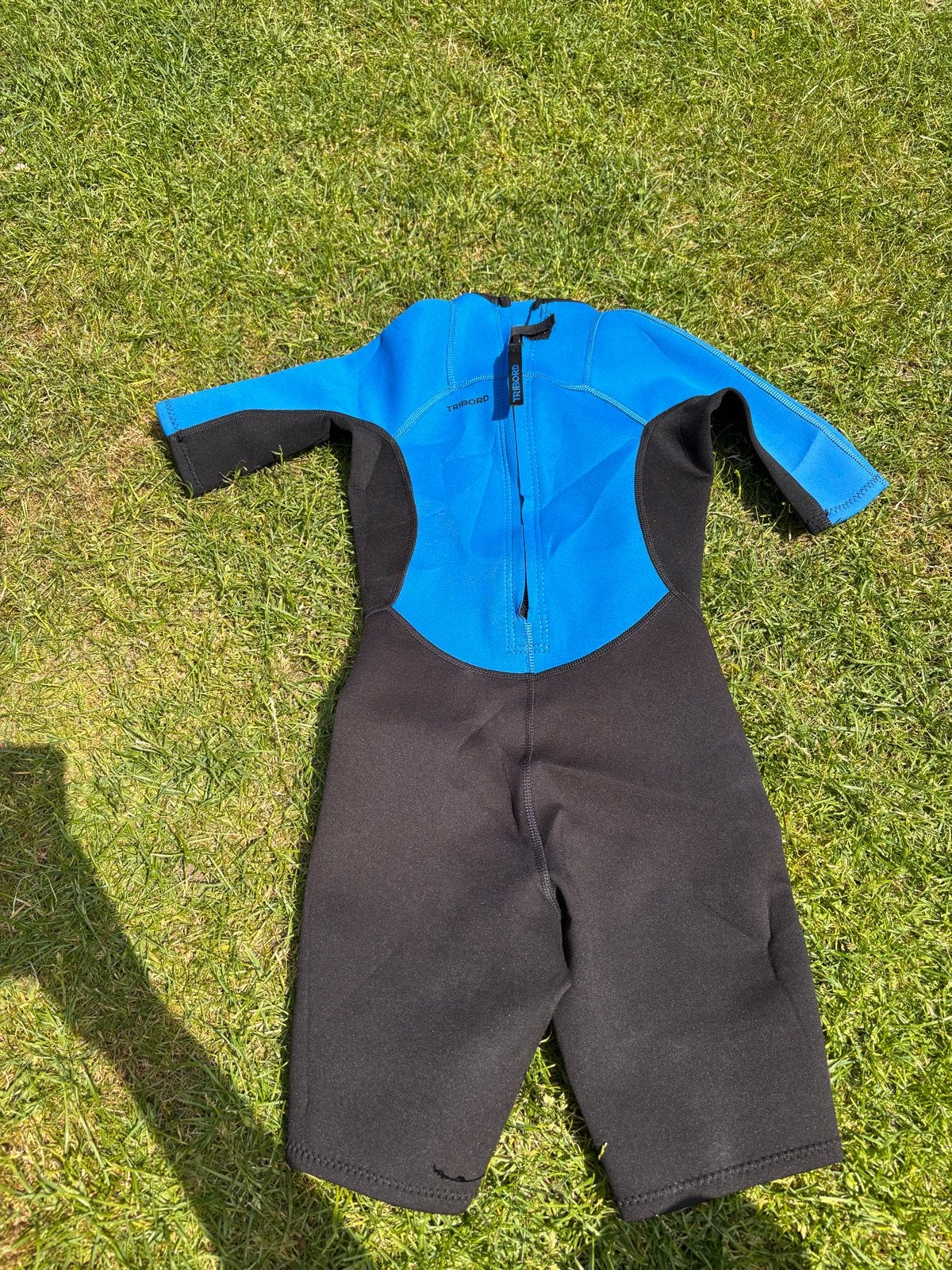 Tribord Kinder Wetsuit - Blauw/Zwart, Watersport en Boten, Ophalen of Verzenden, Zo goed als nieuw, Kind, Wetsuit