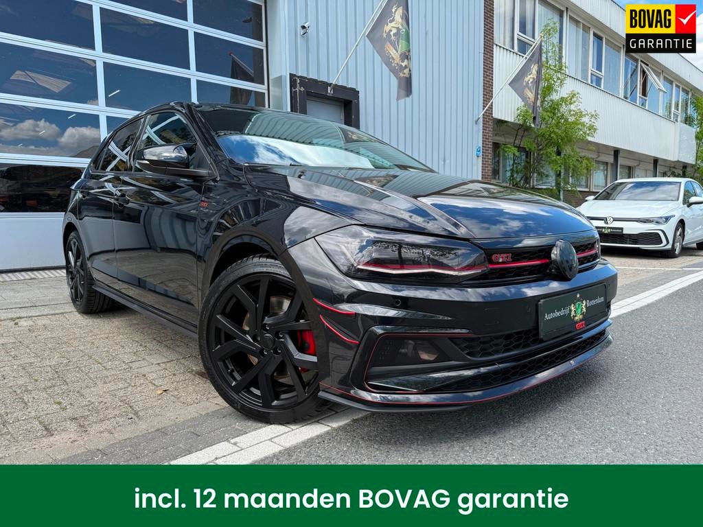 Volkswagen Polo 2.0 TSI GTI AUT 250PK/410Nm MAXTON DESIGN, 12 maanden, Stof, Gebruikt, Zwart