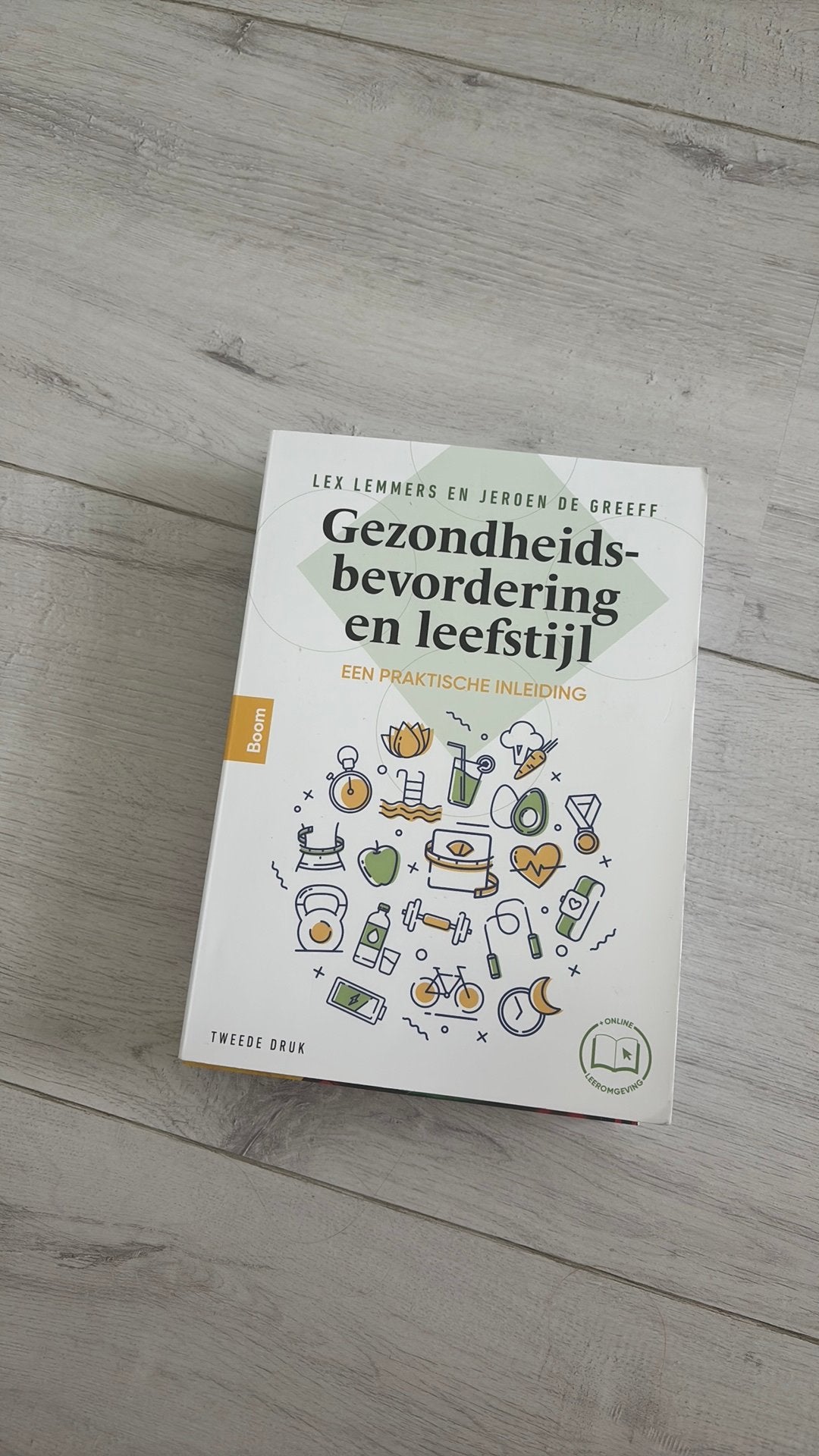 Gezondheidsbevorderung en leefstijl - Lex Lemmers en J.G., Ophalen, Beta, Zo goed als nieuw, HBO