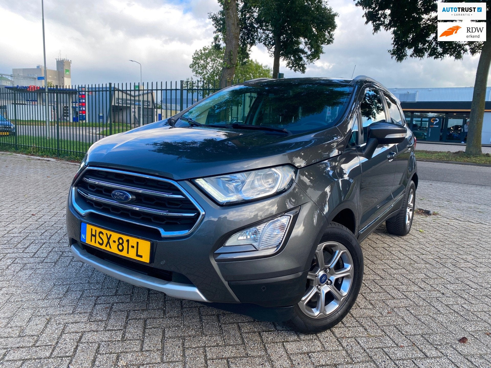 Ford ECOSPORT 1.0 EcoBoost Camera Cruise Stoelverw Navi Stuu, Voorwielaandrijving, Gebruikt, Ecosport, Leder en Stof