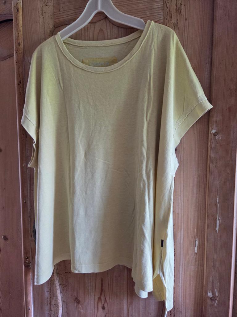 Oska shirt mt 4, Geel, Maat 46/48 (XL) of groter, Ophalen of Verzenden, Zo goed als nieuw