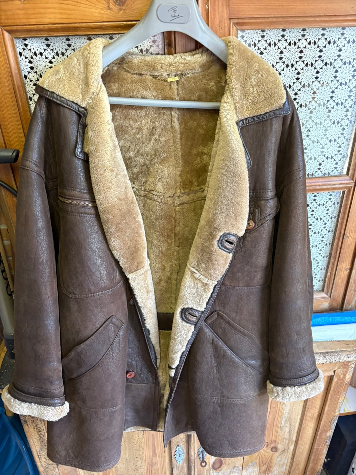 LAMMY COAT, Ophalen of Verzenden, Zo goed als nieuw, Maat 52/54 (L), Bruin