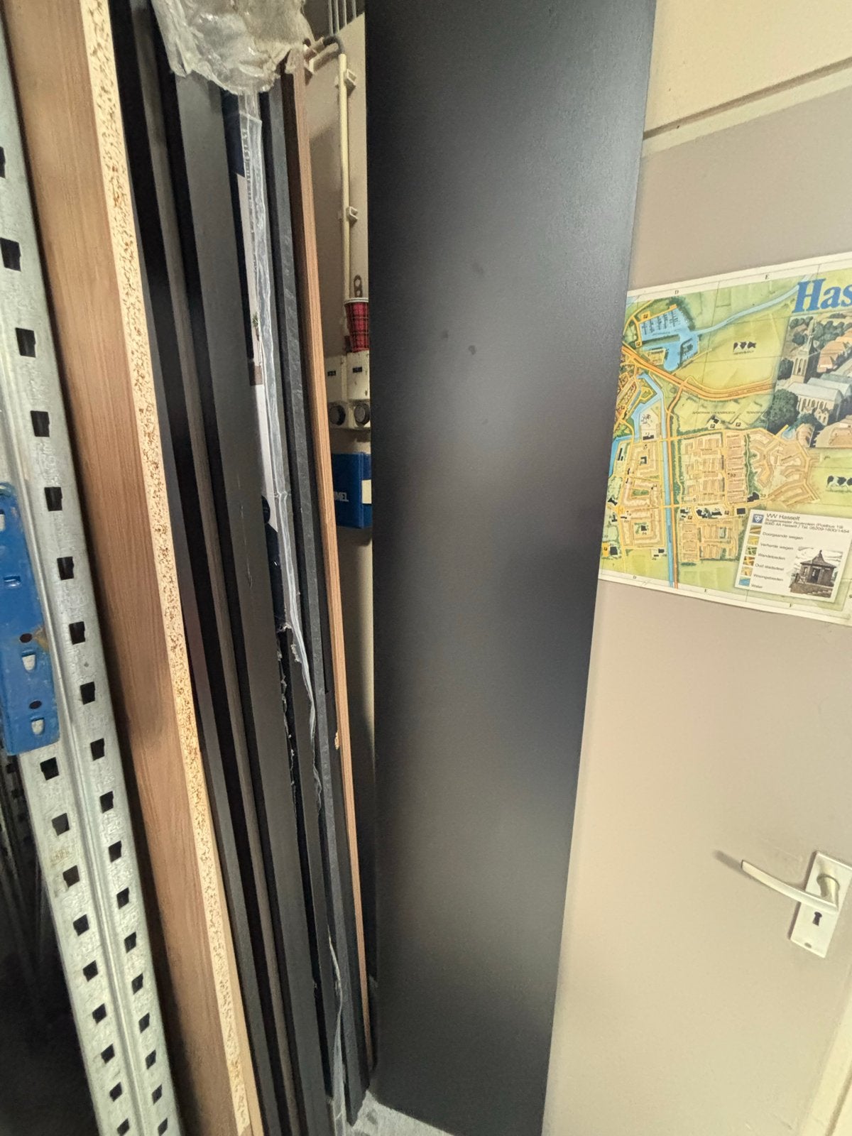 Houten platen 18mm dik, gelamineerd, diverse maten en kleure, Doe-het-zelf en Verbouw, Ophalen, Gebruikt, Minder dan 25 mm, 200 tot 250 cm