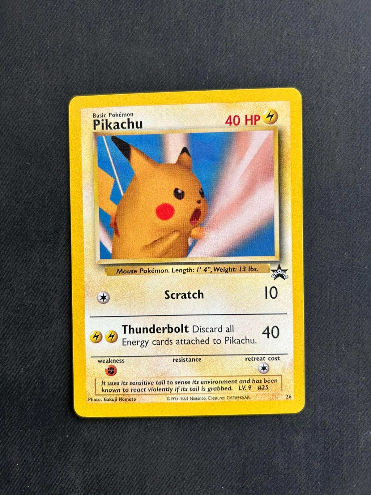 Pikachu 26 promo, Ophalen of Verzenden, Zo goed als nieuw