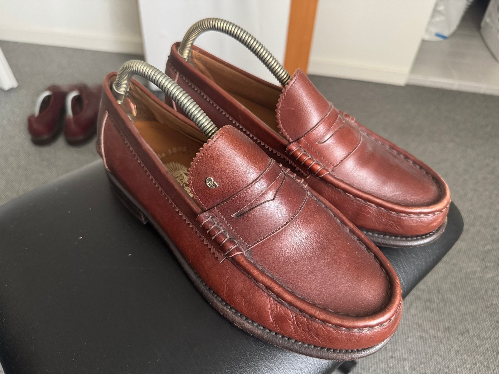Greve Mocassin maat 42, Loafers, Bruin, Ophalen of Verzenden, Gedragen