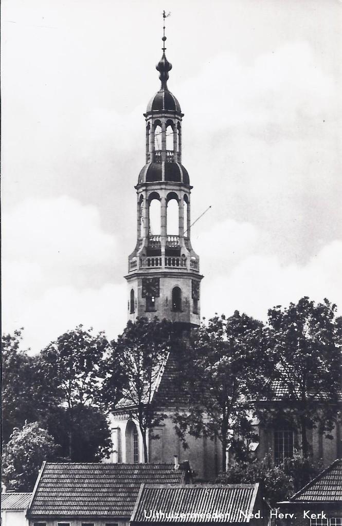 Uithuizermeeden Ned Herv Kerk Oude Ansichtkaart ( A1351), Verzamelen, Ophalen of Verzenden, 1960 tot 1980, Gelopen, Noord-Brabant