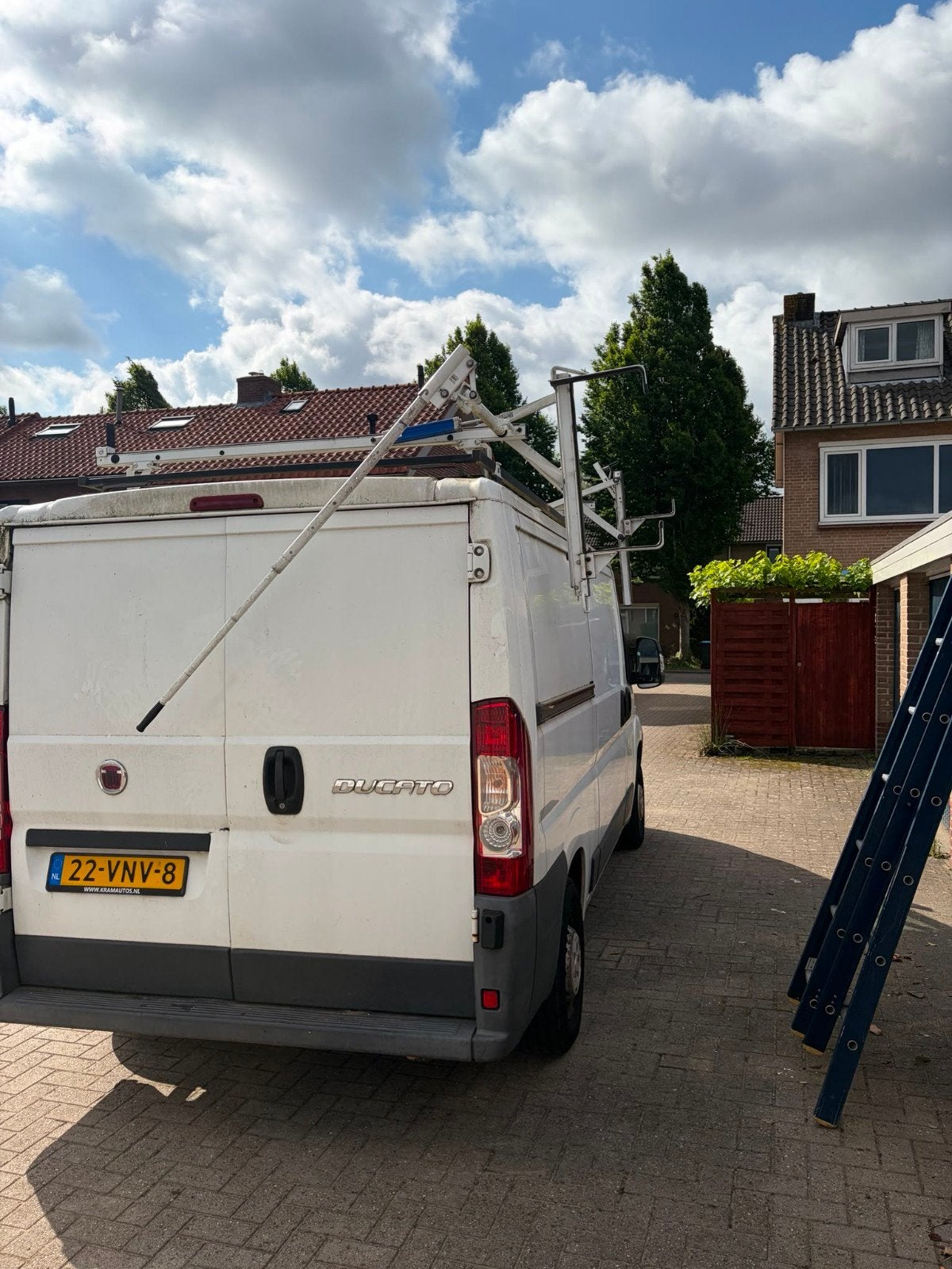 Ladderlift voor bestelwagen, Ophalen, Gebruikt, Ladder, Opvouwbaar of Inschuifbaar