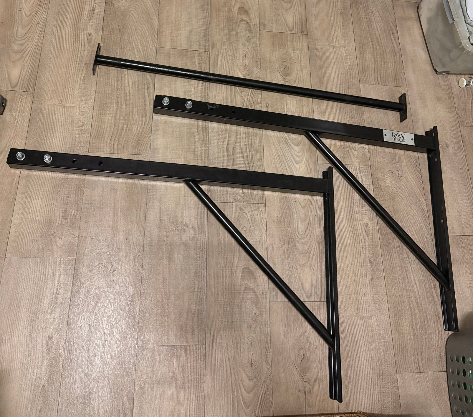 Raw Fitness pull up bar, Ophalen, Zo goed als nieuw, Oprekstang