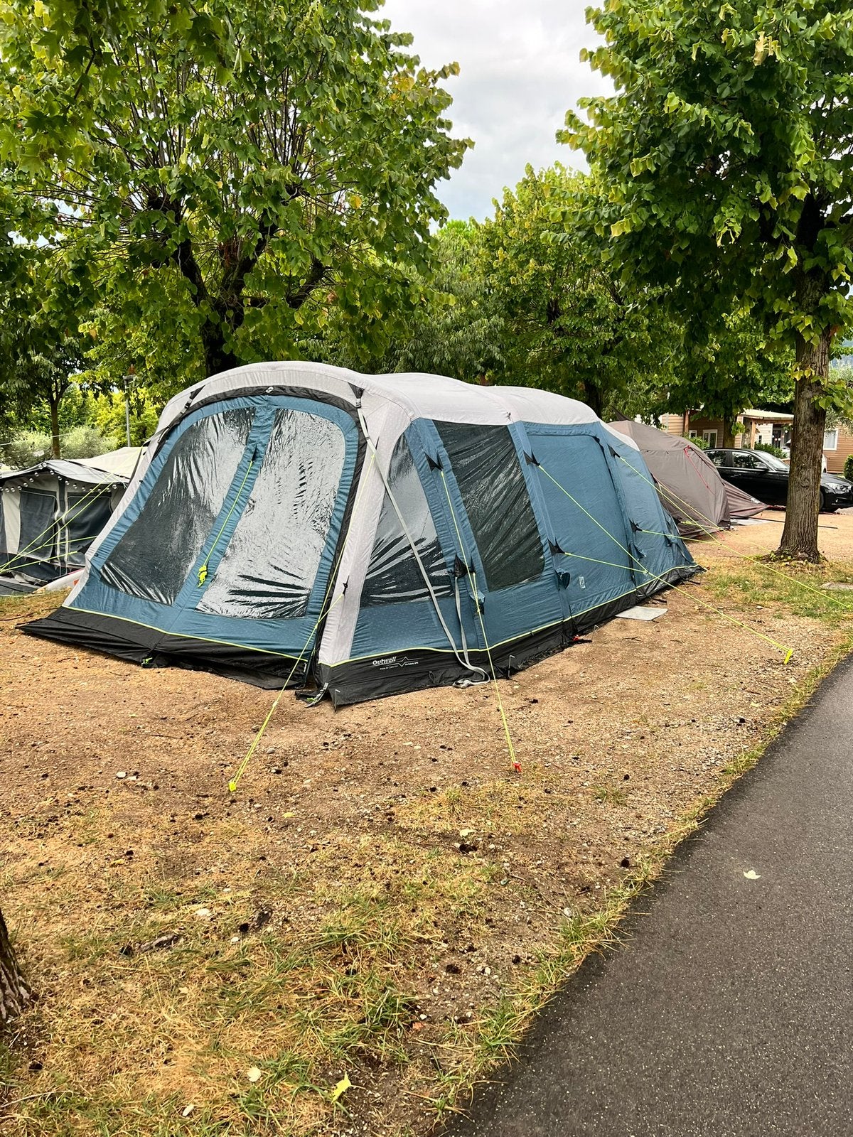6 persoons Outwell tent, Caravans en Kamperen, Ophalen, Gebruikt, Tot en met 6