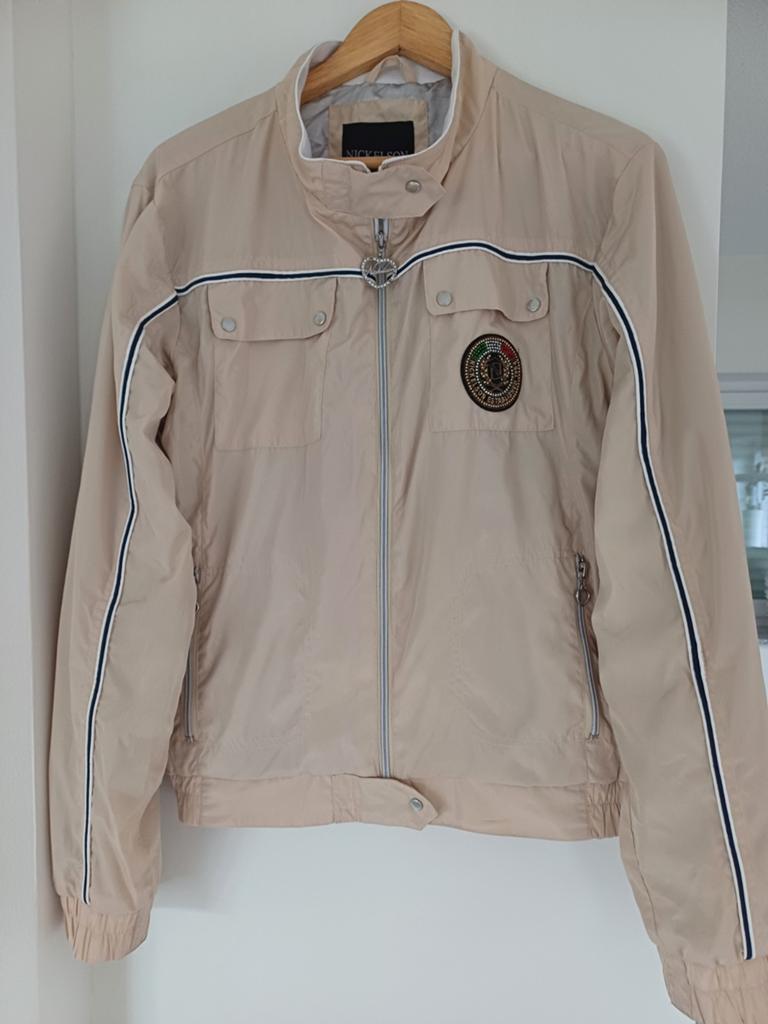 Nickelson zomerjas maat M, Maat 38/40 (M), Beige, Nickelson, Ophalen of Verzenden