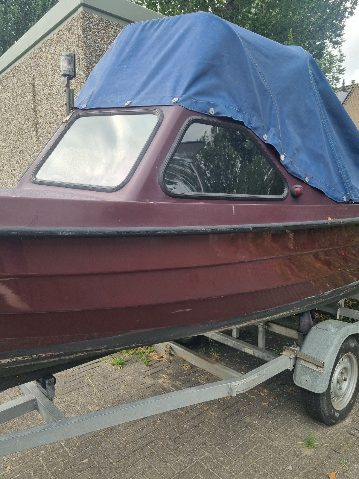 Rana 17, Kajuitboot met trailer - Ideaal voor dagtochten, Watersport en Boten, Kajuitboot, Ophalen, Gebruikt, Afdekzeil