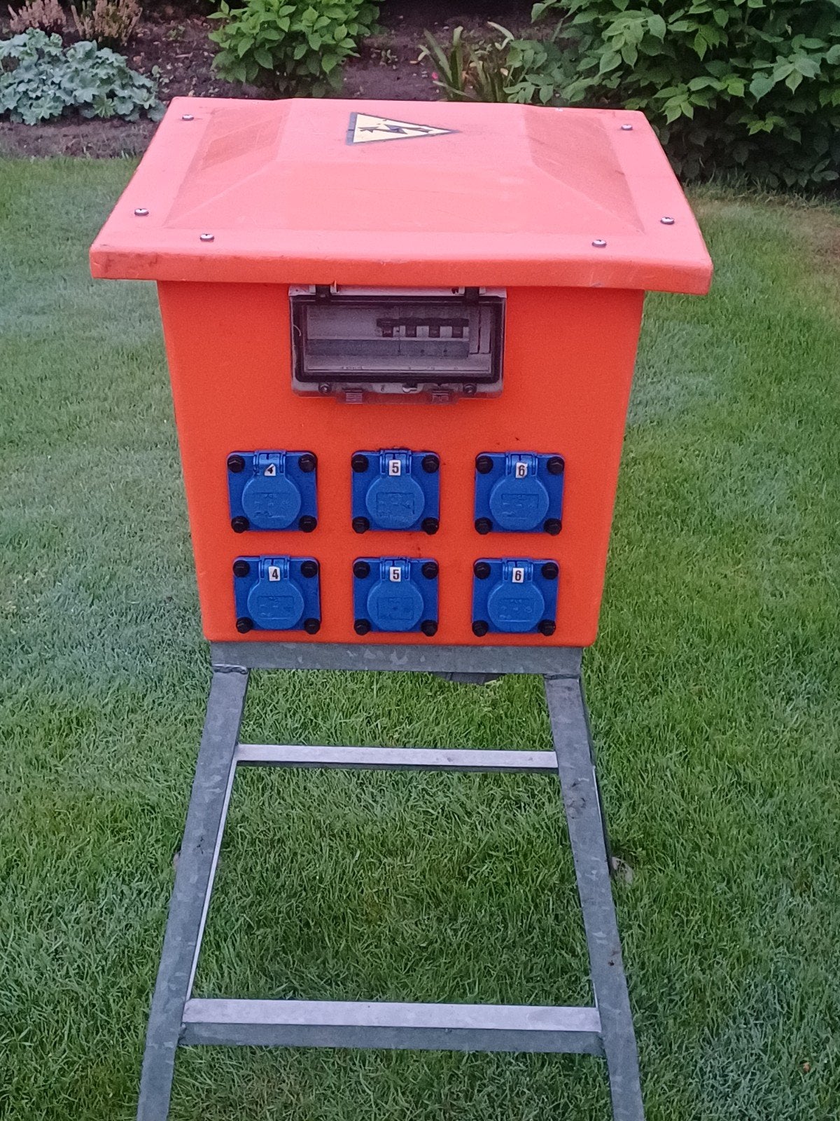 Jäger 63A kunststof stroomverdeel kast, 2x 32A, 6x 220V, Ophalen, Overige typen