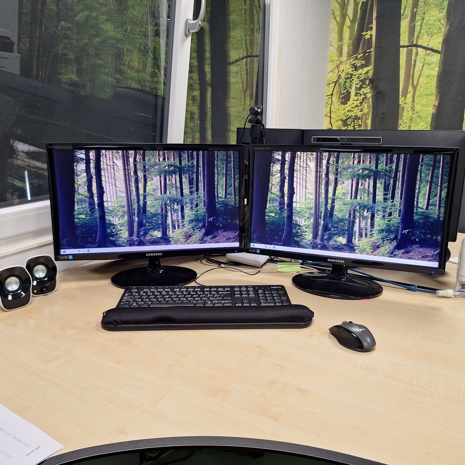 Zelfbouw PC met 2 Samsung schermen en accessoires, Ophalen, Intel(R) Core(TM) i5-2500 CPU @ 3.30GHz, Gebruikt, HDD
