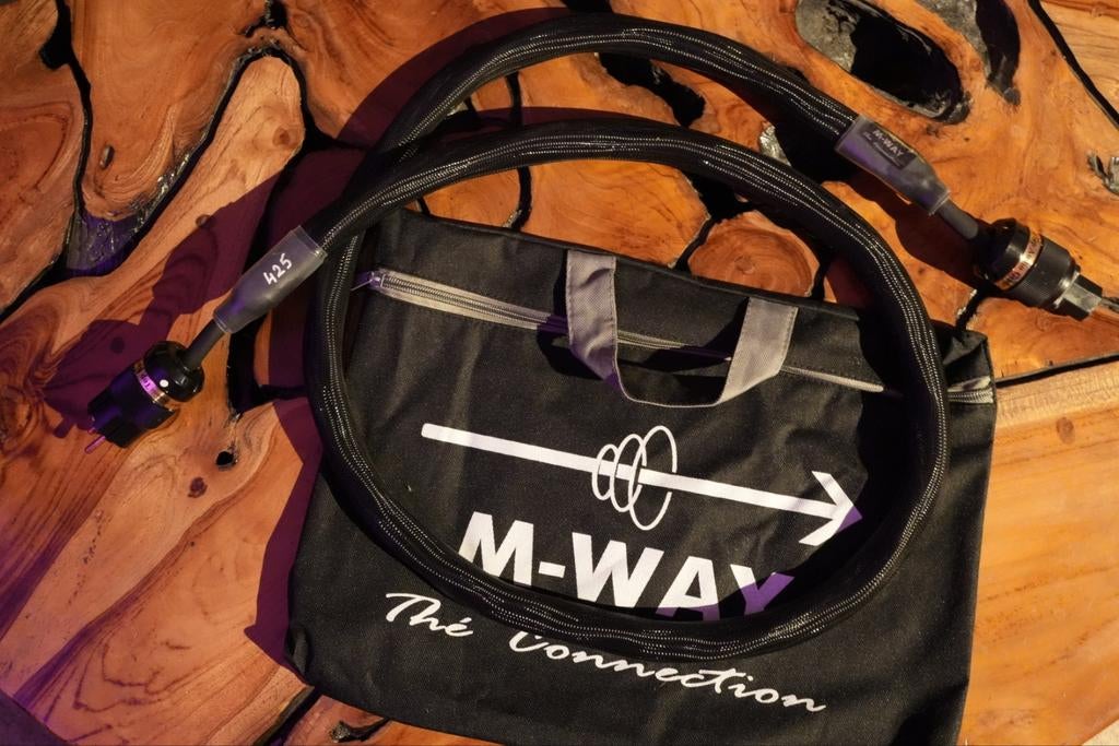Audiomaat M-way 4DW SE power cord 1,75 meter, Ophalen of Verzenden, Minder dan 2 meter, Overige kabels