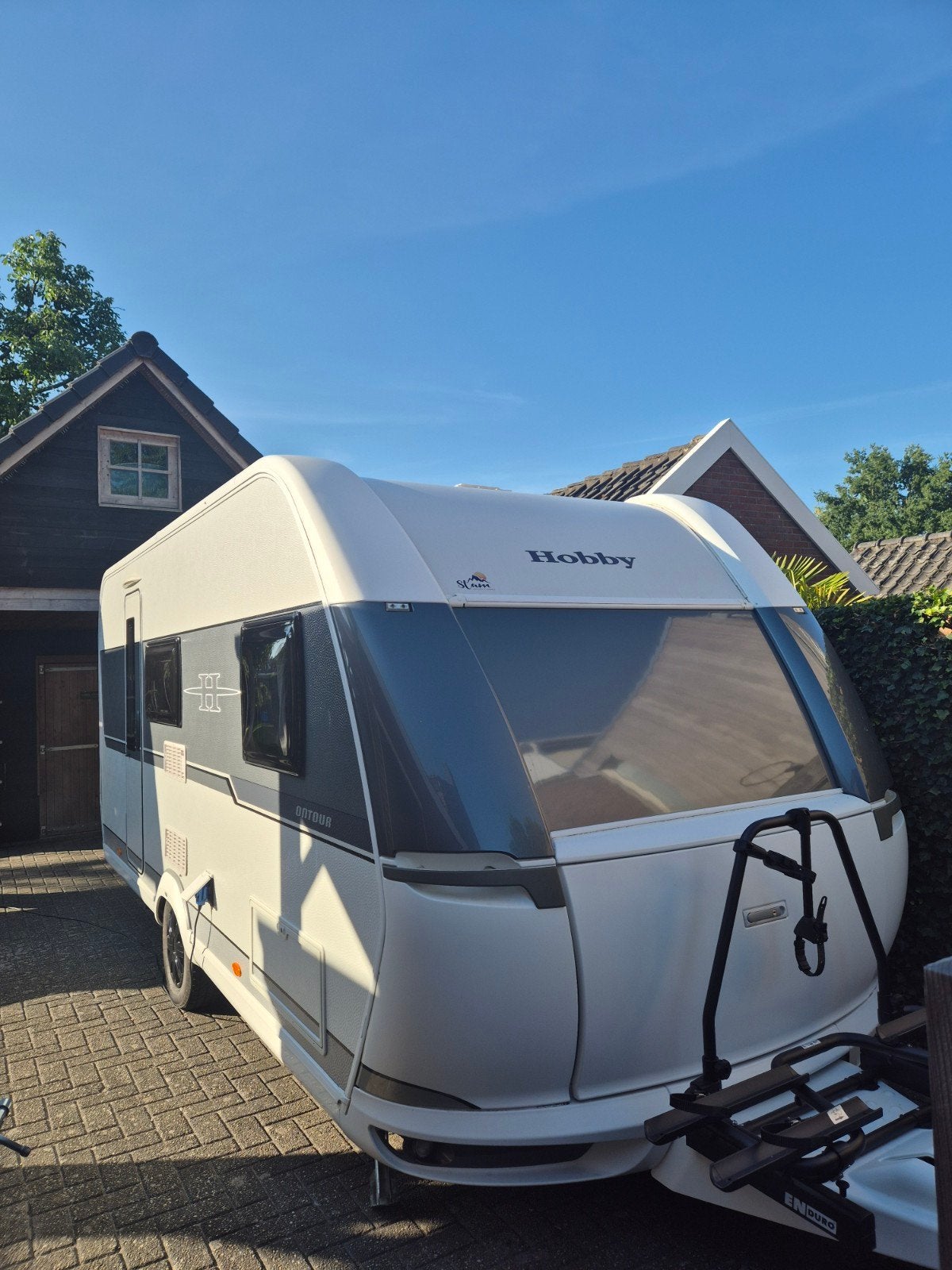Hobby 470 kmf bouwjaar  2021 stapelbed, Ringverwarming, Treinzit, Particulier, 5 tot 6 meter
