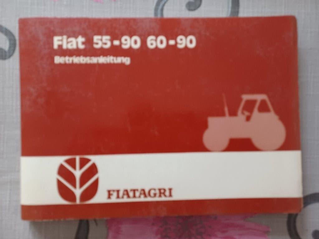 Bedieningshandleiding Fiat 55-90 en 60-90, Ophalen of Verzenden, Gelezen, Tractor en Landbouw