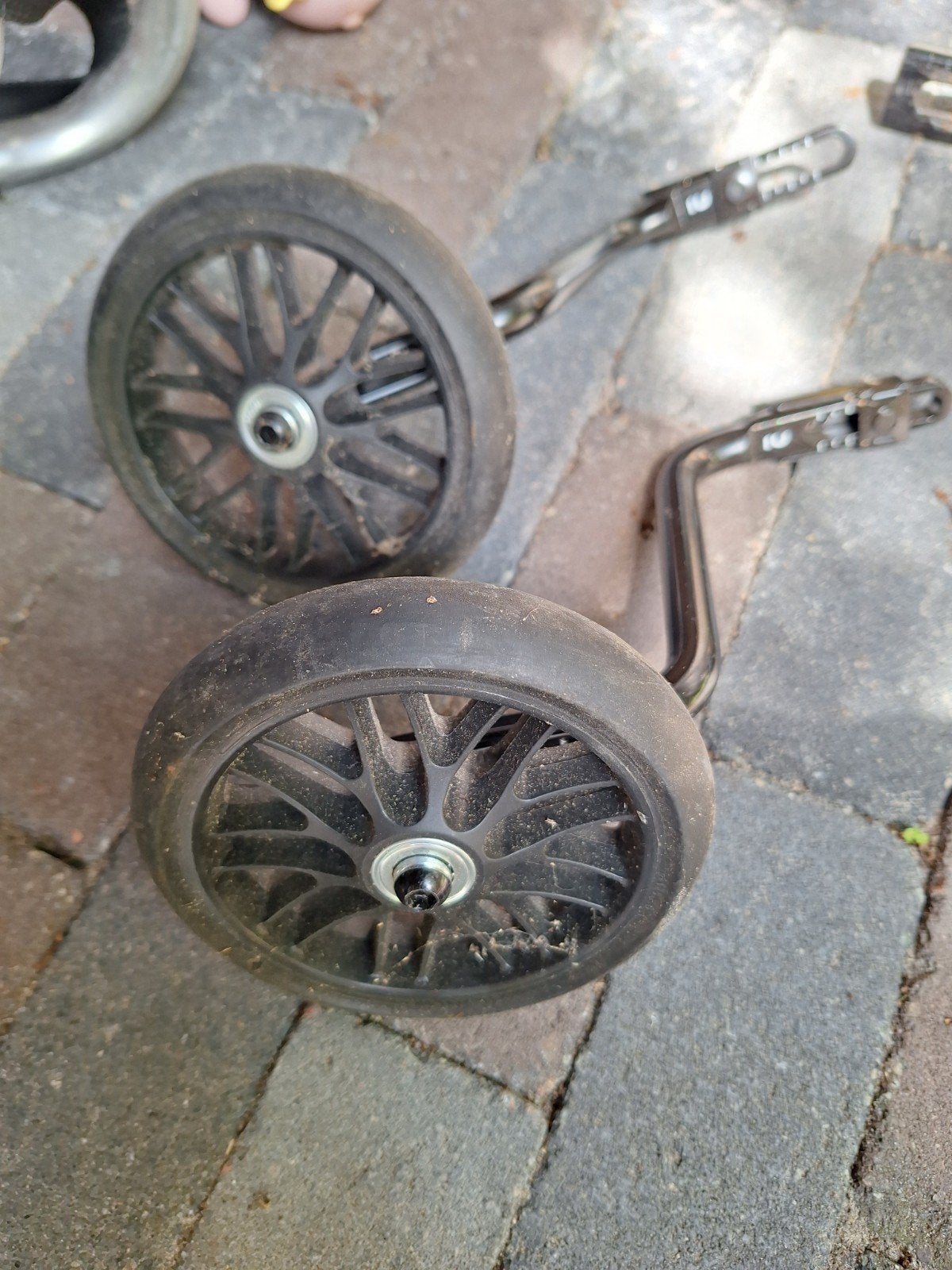 Set van 2 zijwieltjes voor kinderfiets, Ophalen of Verzenden, Gebruikt, Onbekend