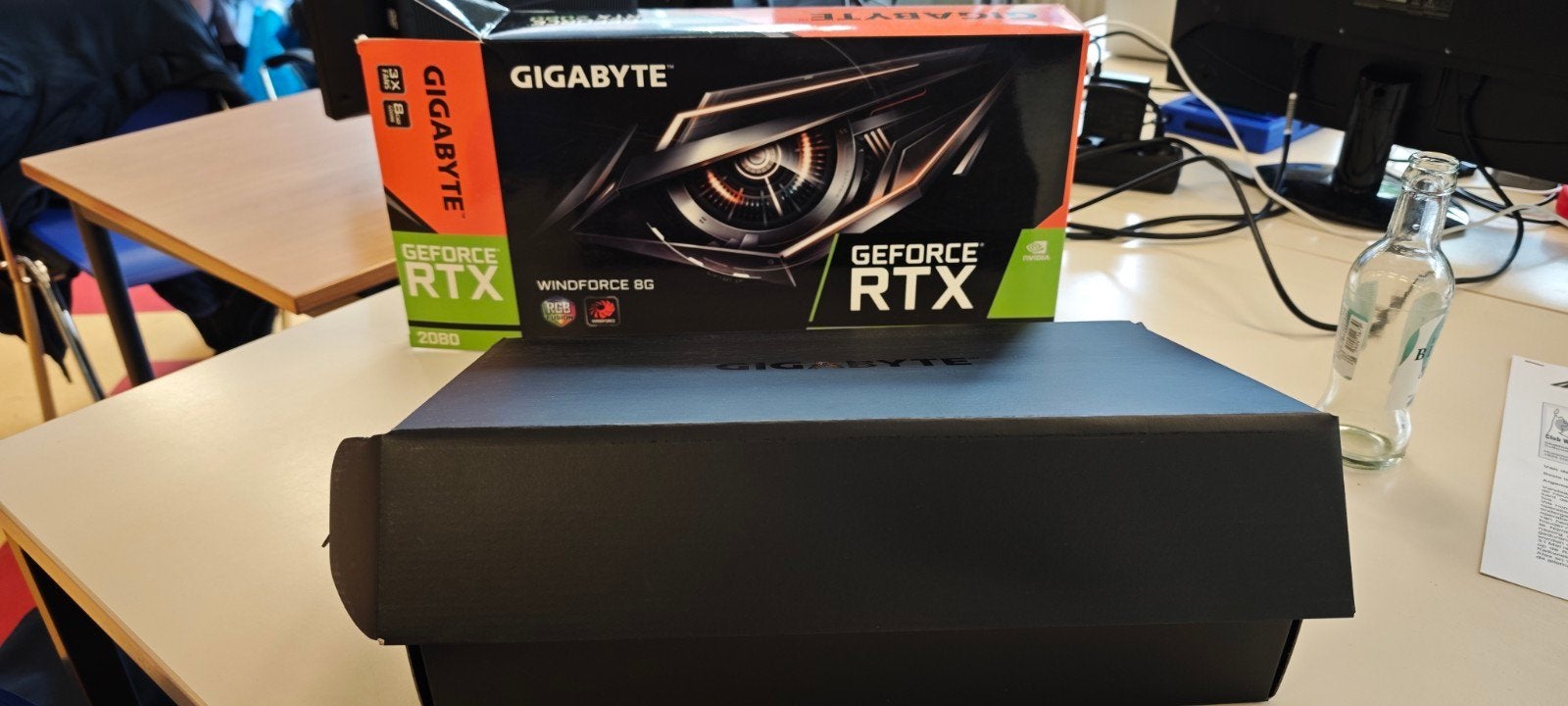 GIGABYTE GeForce RTX 2080 WINDFORCE 8G, Computers en Software, Videokaarten, Ophalen of Verzenden, Zo goed als nieuw, GDDR6, PCI