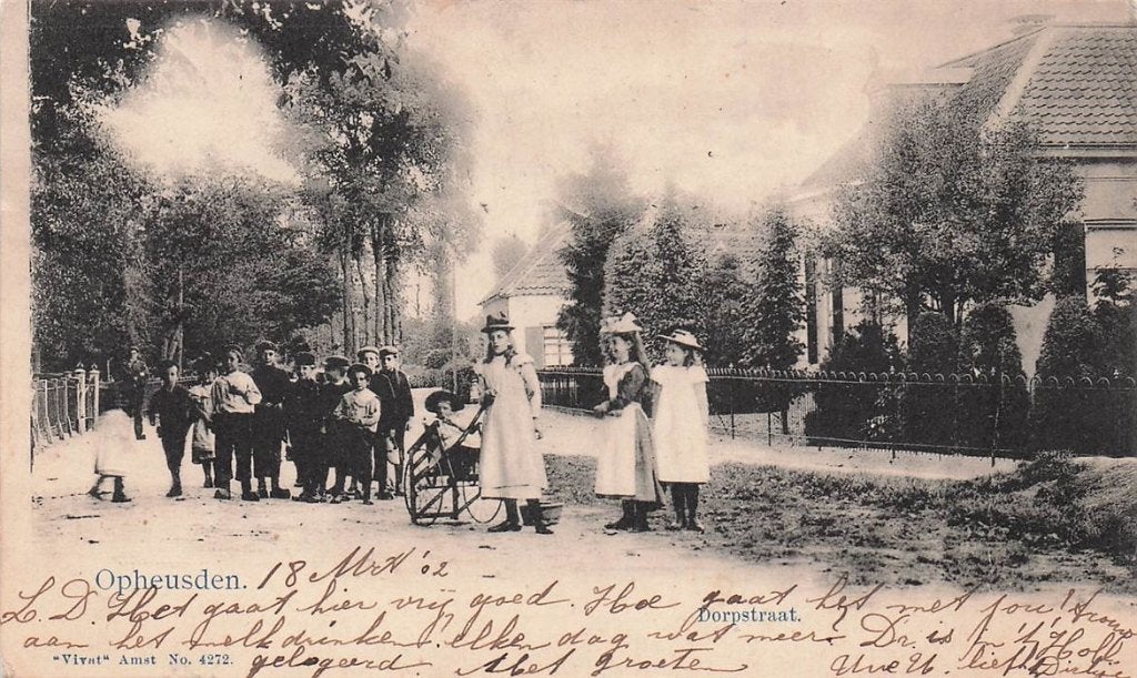 702-391-007 Opheusden Dorpstraat, Verzenden, Voor 1920, Gelderland