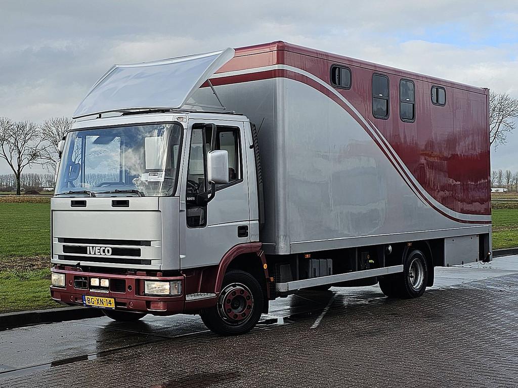 IVECO 80E15 EUROCARGO horses paarden, Euro 2, Radio, Overige kleuren, Bedrijf