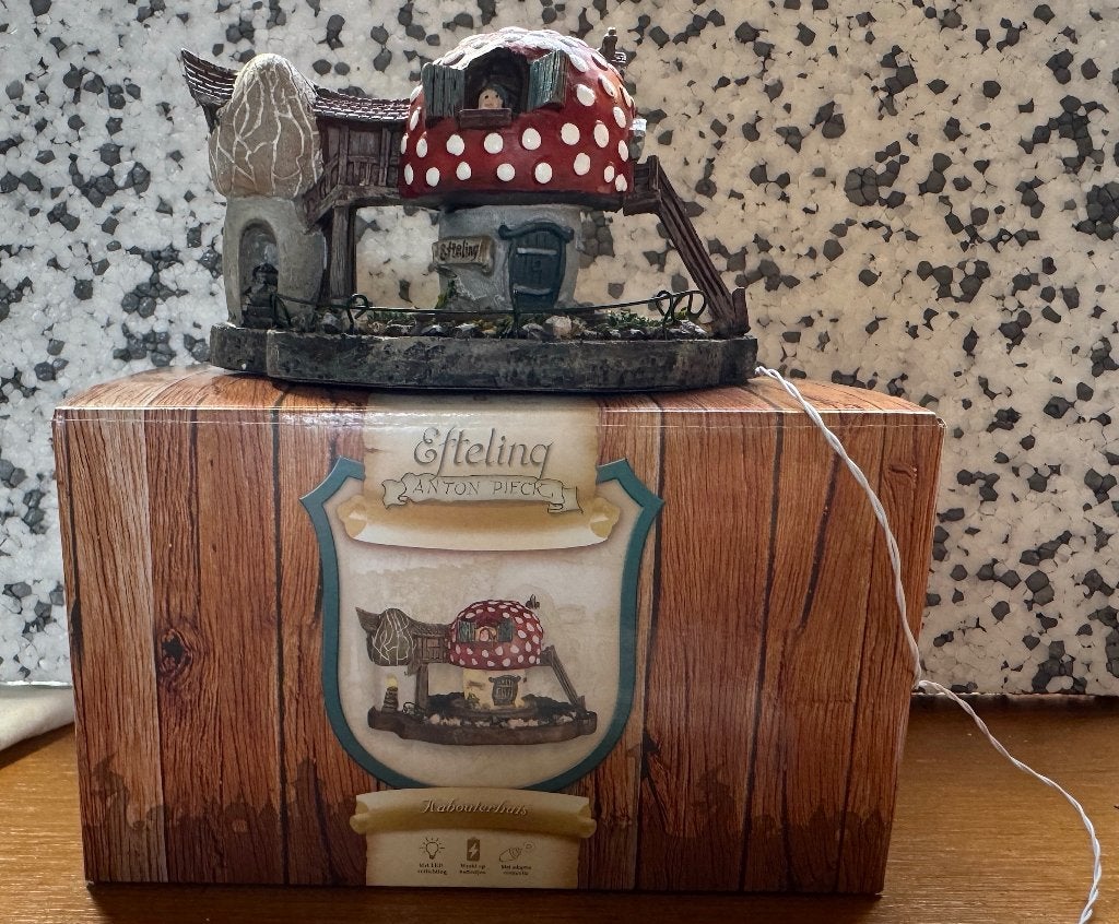 Luville Efteling Kabouterhuis, Ophalen of Verzenden, Nieuw, Beeldje of Poppetje