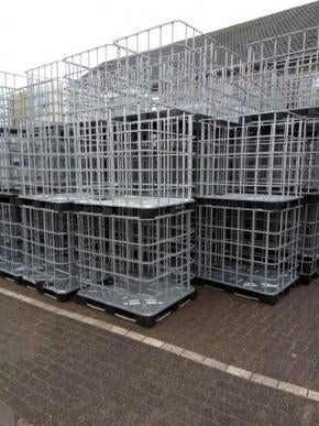 IBC kooien, Minder dan 3 m³, Ophalen, Overige houtsoorten, Blokken