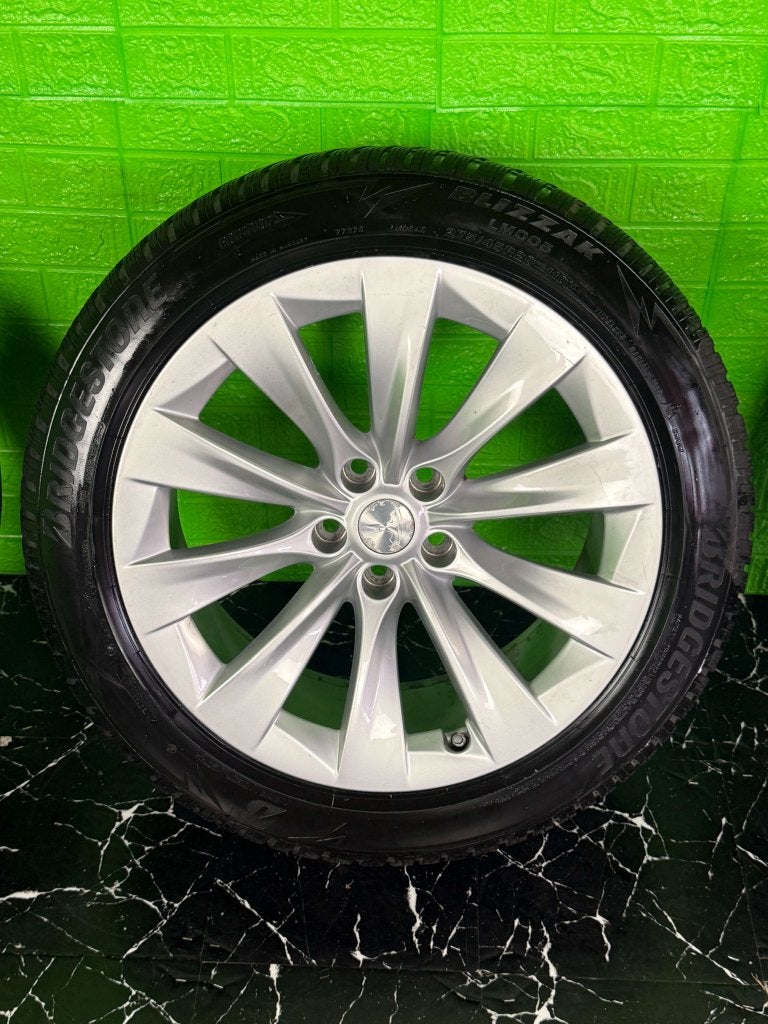 Originele Tesla Model X velgen 20" 5x120 Slipstream winter, Auto-onderdelen, Banden en Velgen, Niet ingevuld, Gebruikt, 275 mm
