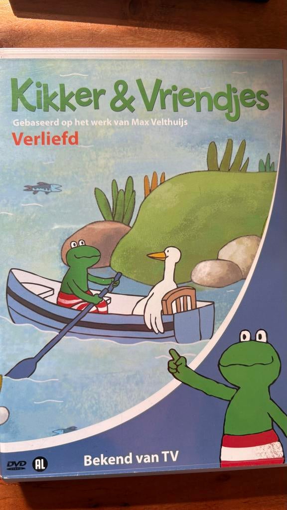 Kikker & Vriendjes - Verliefd (DVD), Boeken, Ophalen of Verzenden, Zo goed als nieuw