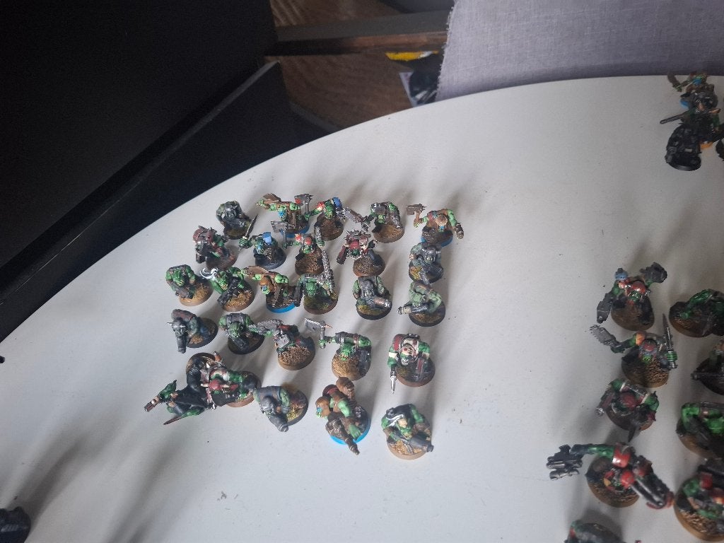 Green Tide 40K Warhammer army, Hobby en Vrije tijd, Wargaming, Ophalen, Zo goed als nieuw, Warhammer 40000, Figuurtje(s)