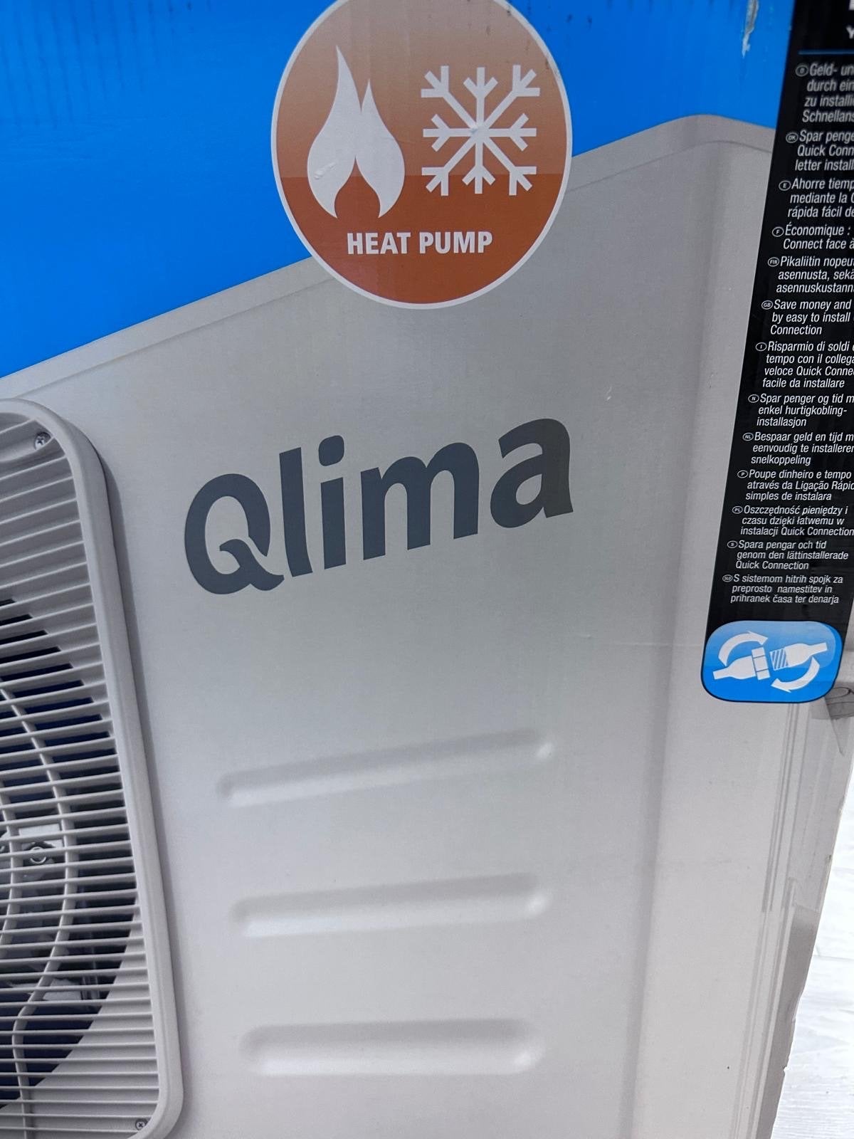 Nieuwe Qlima warmtepomp SC 5225 - DC Inverter + Smart Kit, Ophalen, Nieuw, 3 snelheden of meer, Koelen en Ontvochtigen
