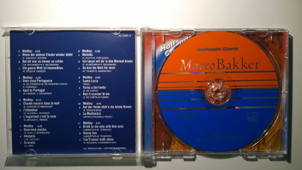 Marco Bakker - Marco Bakker, Ophalen of Verzenden, 1990 - 1999, Zo goed als nieuw