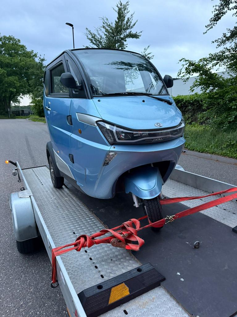 Rijbewijs vrije scootmobiel overdekt met litium accu, Overige merken, Ophalen of Verzenden, Zo goed als nieuw, 16 km/u of meer